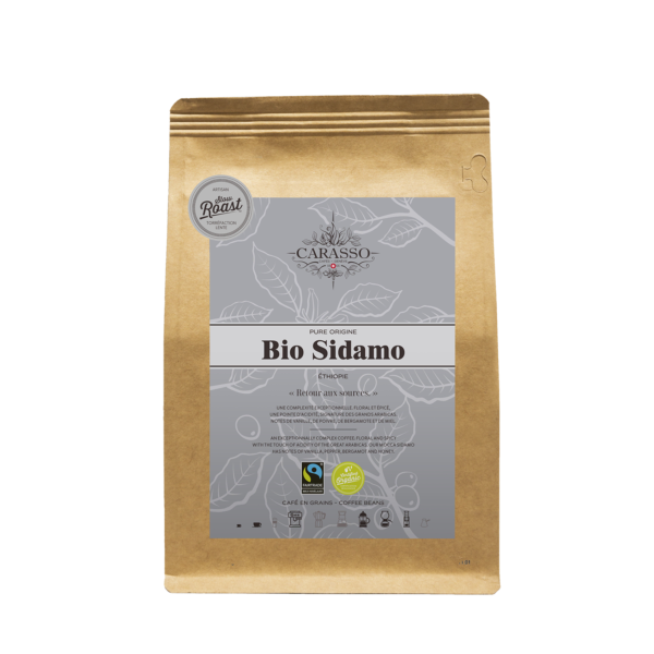 Bio Sidamo, coffee in beans or ground